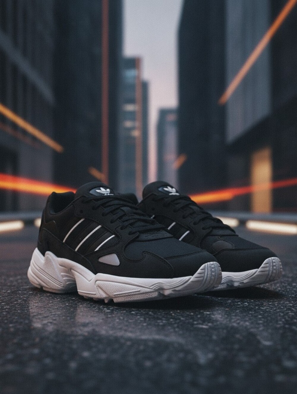 Women's ADIDAS Falcon Sneakers - Picture 4 of 17
